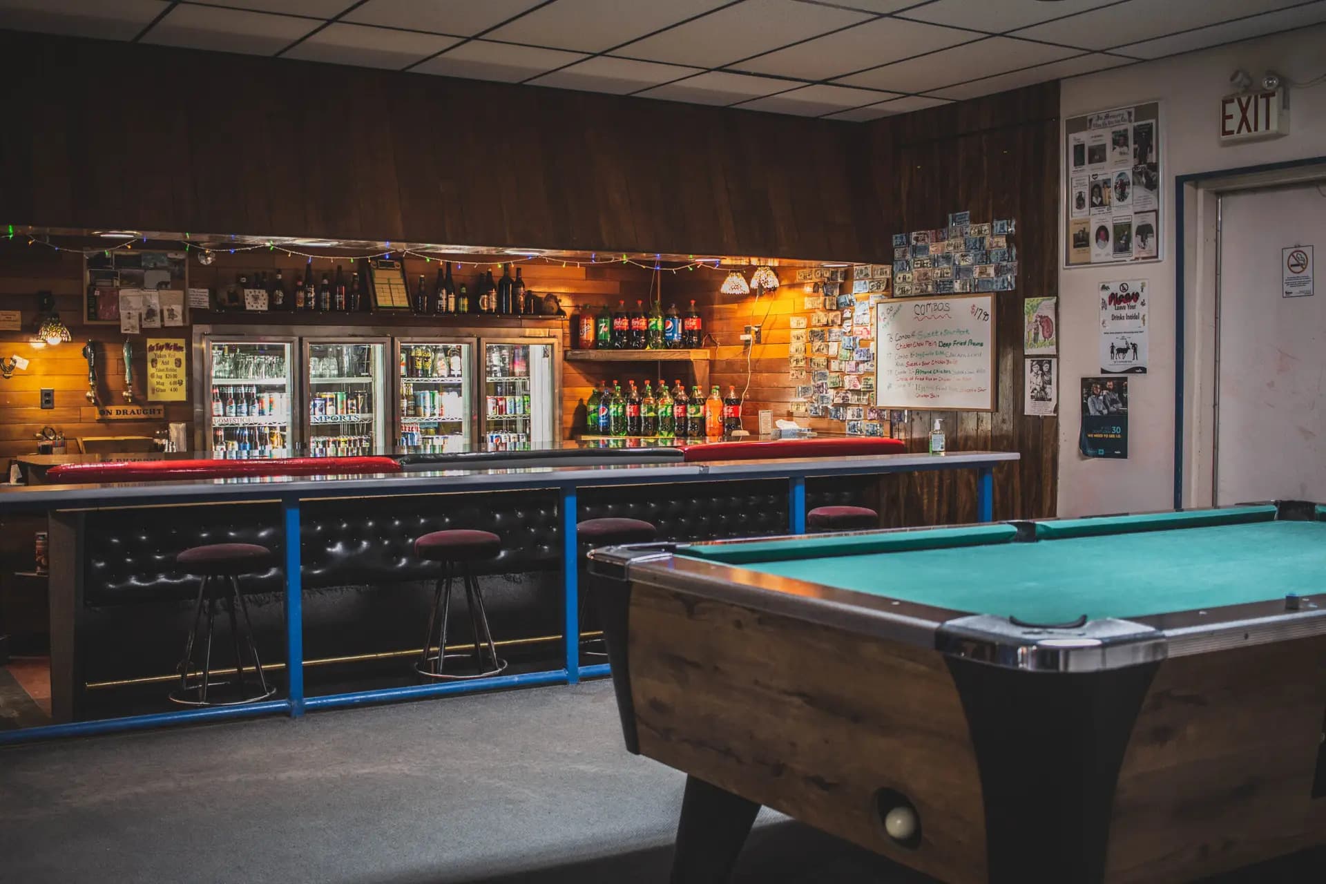 Billiard table at Kluane Park Inn - Entertainment for guests